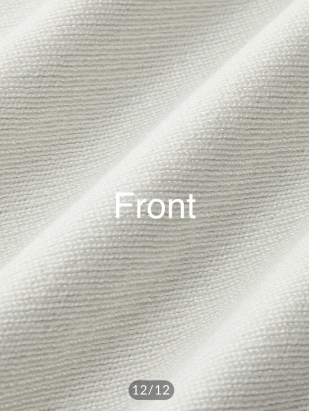 NWT Two Tone Knit top gorgeous and unique - Picture 6 of 7